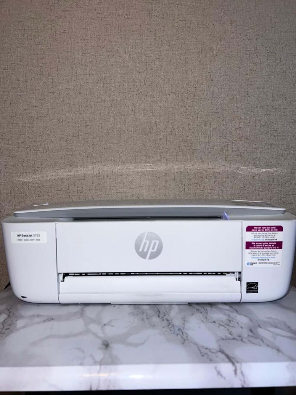 HP DeskJet 3755 All-in-One Wireless Color Inkjet Printer